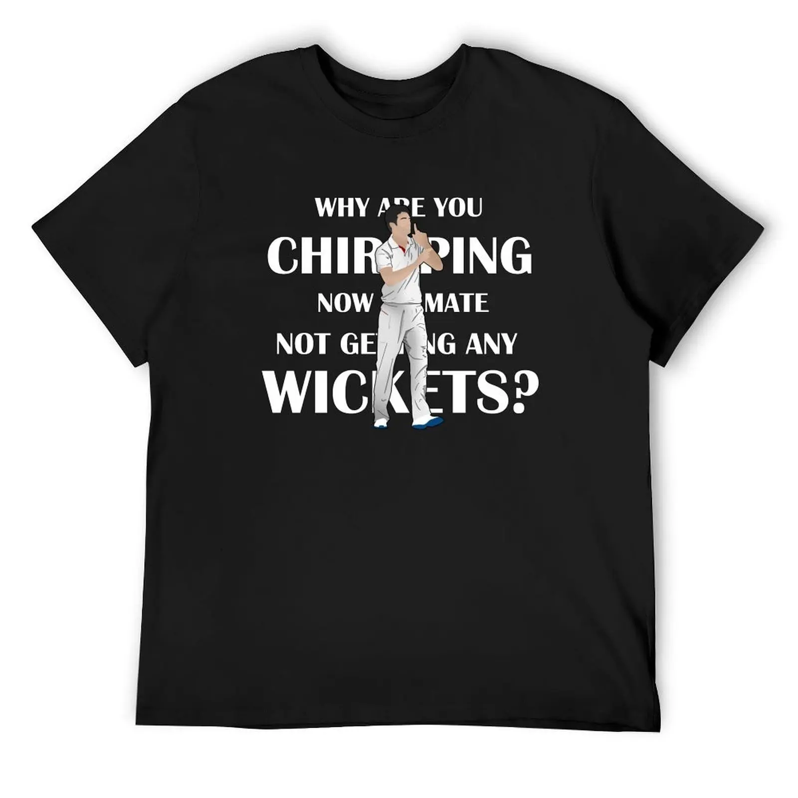 James Anderson Chirping T-Shirt sweat cheap stuff anime shirts men