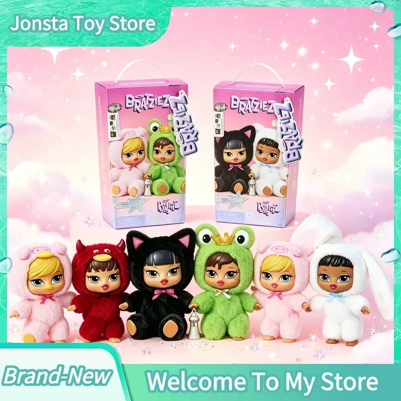 

Original Miniverse Bratz Iconz Dolls Series Plush Pendant Blind Box Bag Charm Keychain Cute Doll Ornament Collect Toy Girl Gifts