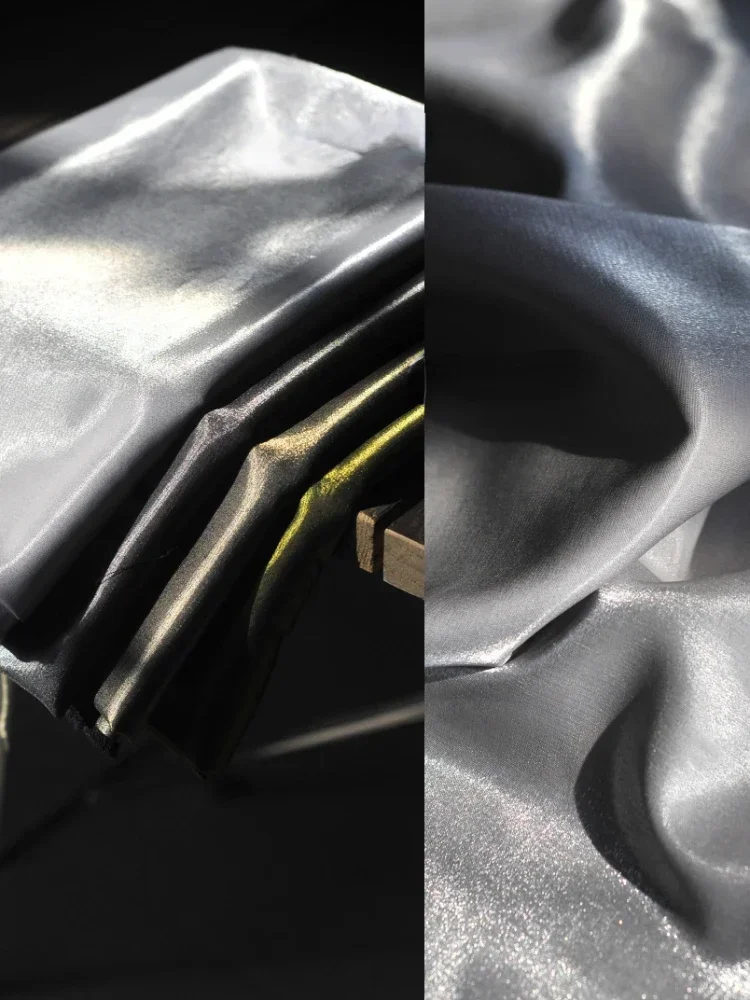 

Thickened Brocade Satin Yarn Dyed Fabric for Dress Fashion Apparel Diy Sewing By Meter Material Cloth