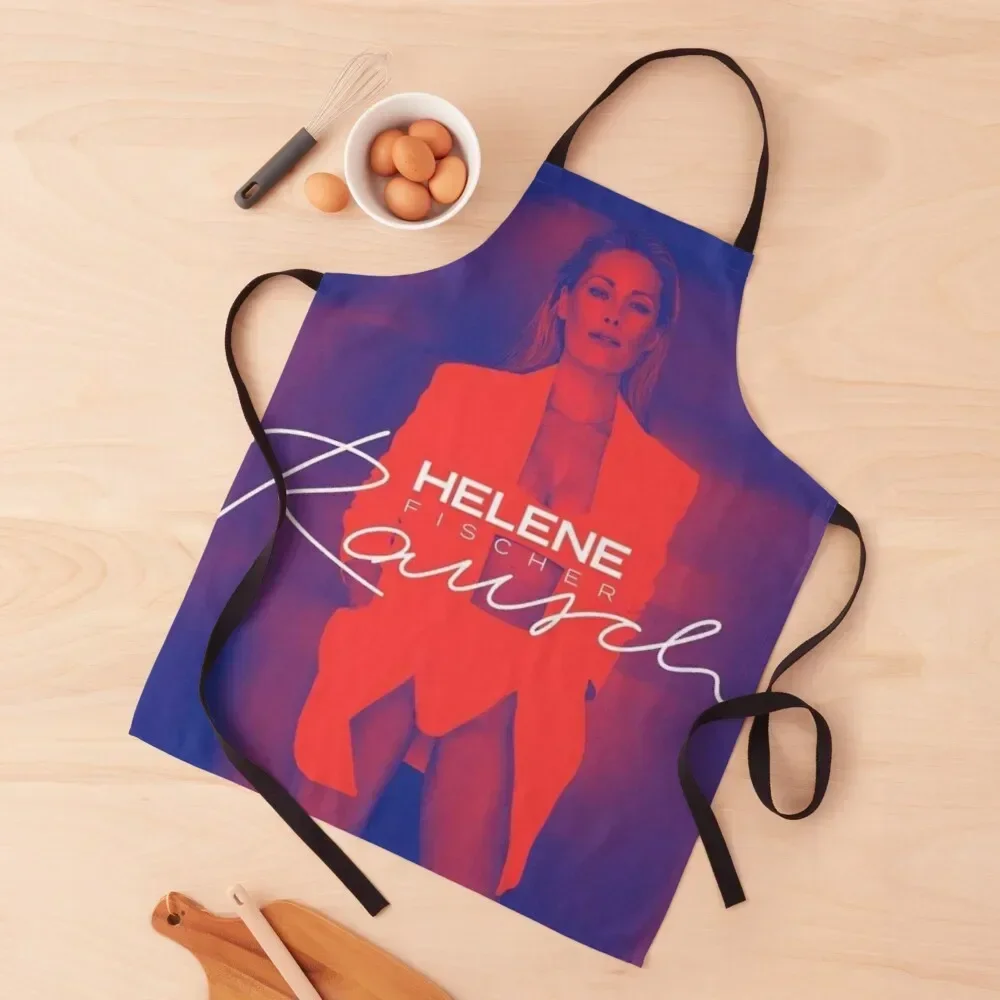 

Helene Fischer - Neues Red in Darkness Apron Chef Uniform Women men's barbecue Apron