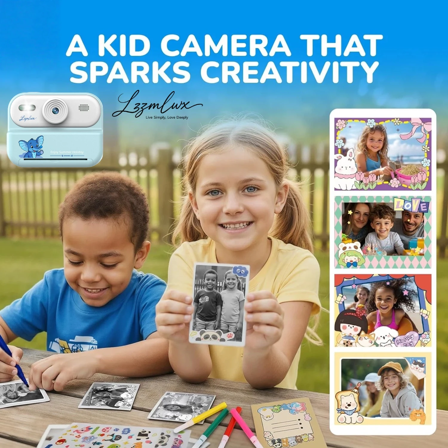 Appareil photo numérique insta - Kids Early Education Photos avis et prix