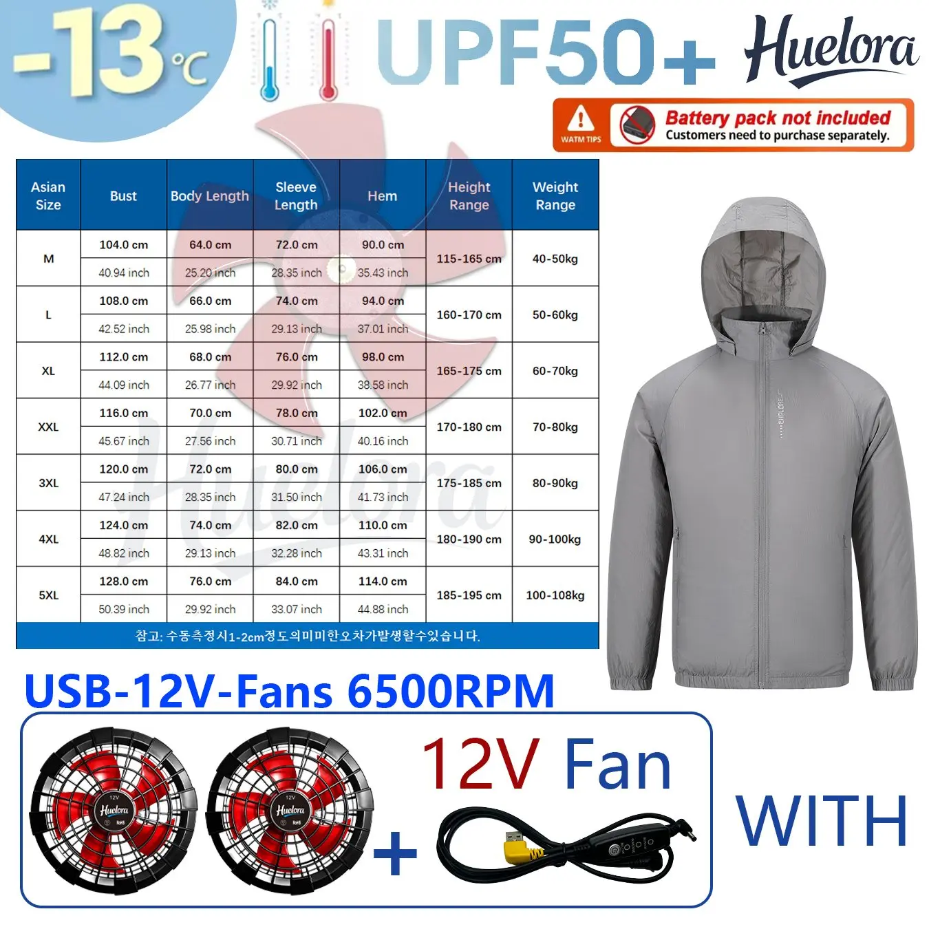 12V Fans Gray
