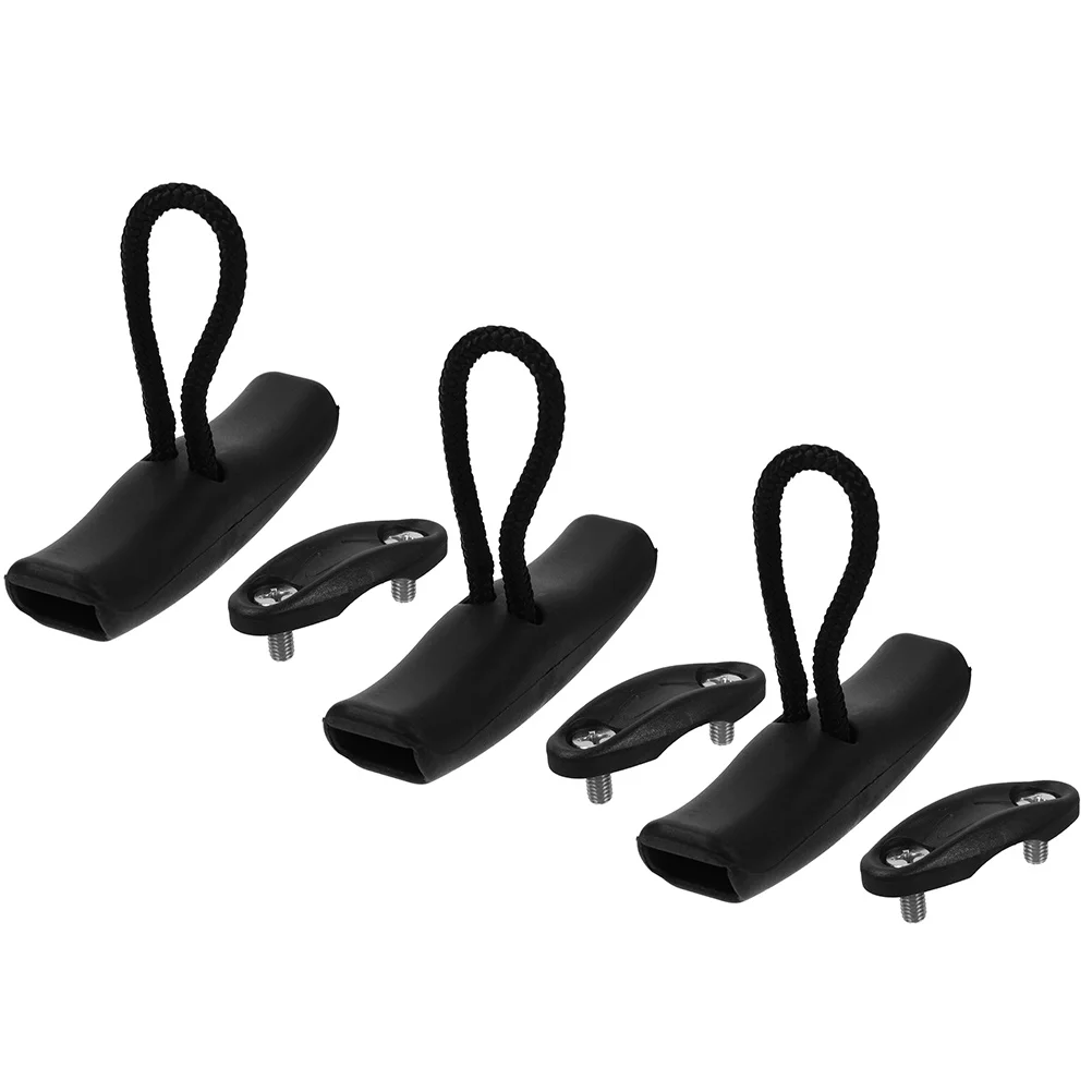 

3 Pcs Kayak Handle Side Mount Major Dedicated for Grip Plastic Marine Boat Pull