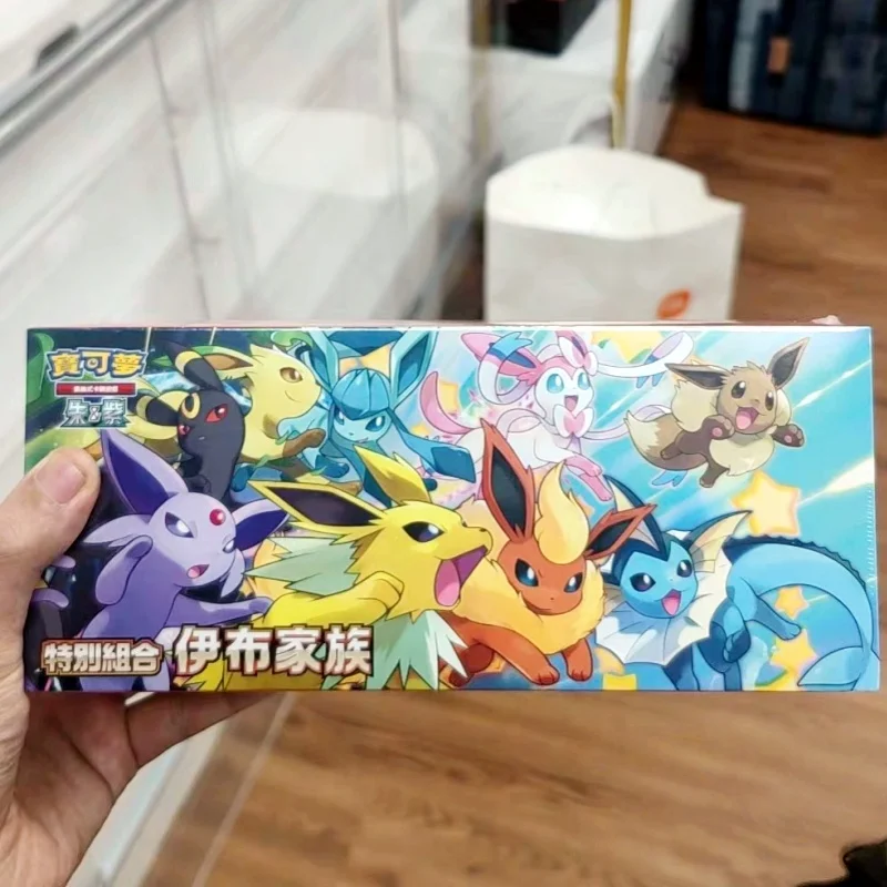 

Новое поступление 2024, оригинальная коллекционная карточная игра PokéMon Ptcg Sv8a F, китайская версия, подарочная коробка Scarlet & Viole, коллекции подарков на день рождения