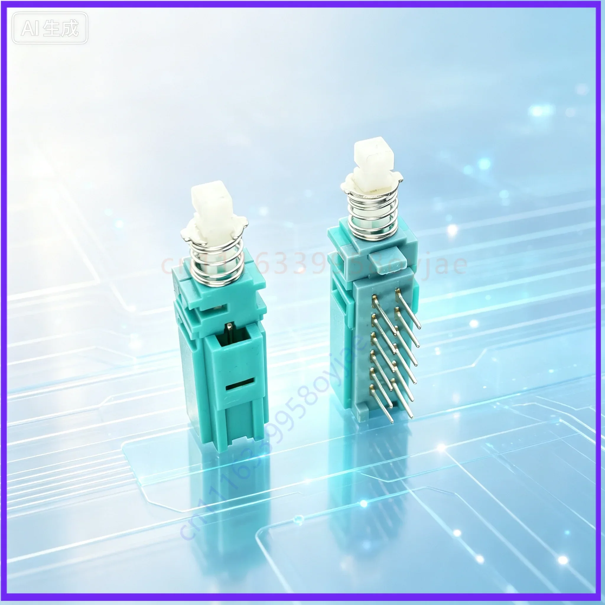 Horizontal Button for 12 Pin Latching Straight Switch  50pcs