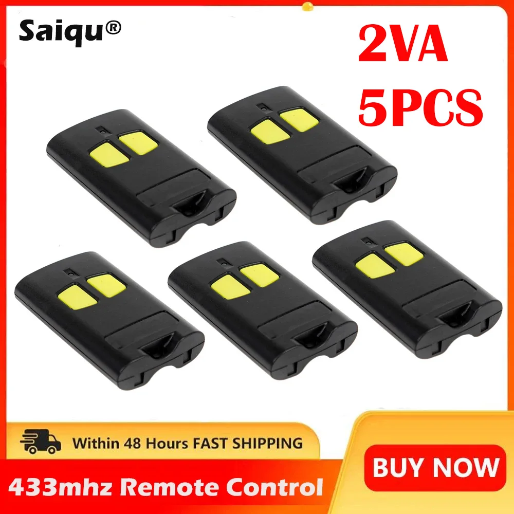 Remote Control 433mhz Universal Remote Controller 5PCS Electric Gate Control Rolling Code TO GO VA 2VA 4VA