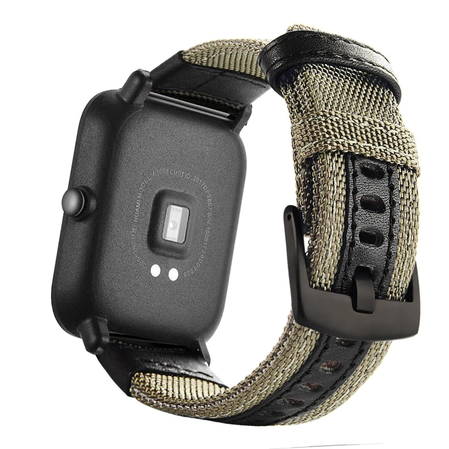 20mm 22mm Braided Solo Loop For Amazfit GTS 2/2e/GTS2 Mini/GTR 42mm 47mm/GTR2/2e/stratos 2/3 Bracelet Watch Amazfit Bip Strap