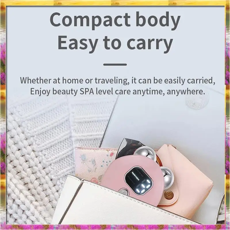 

Y26A New Rechargeable Facial Massager Women's Skincare Device Deep Hot Compress Skincare Device Light Blue
