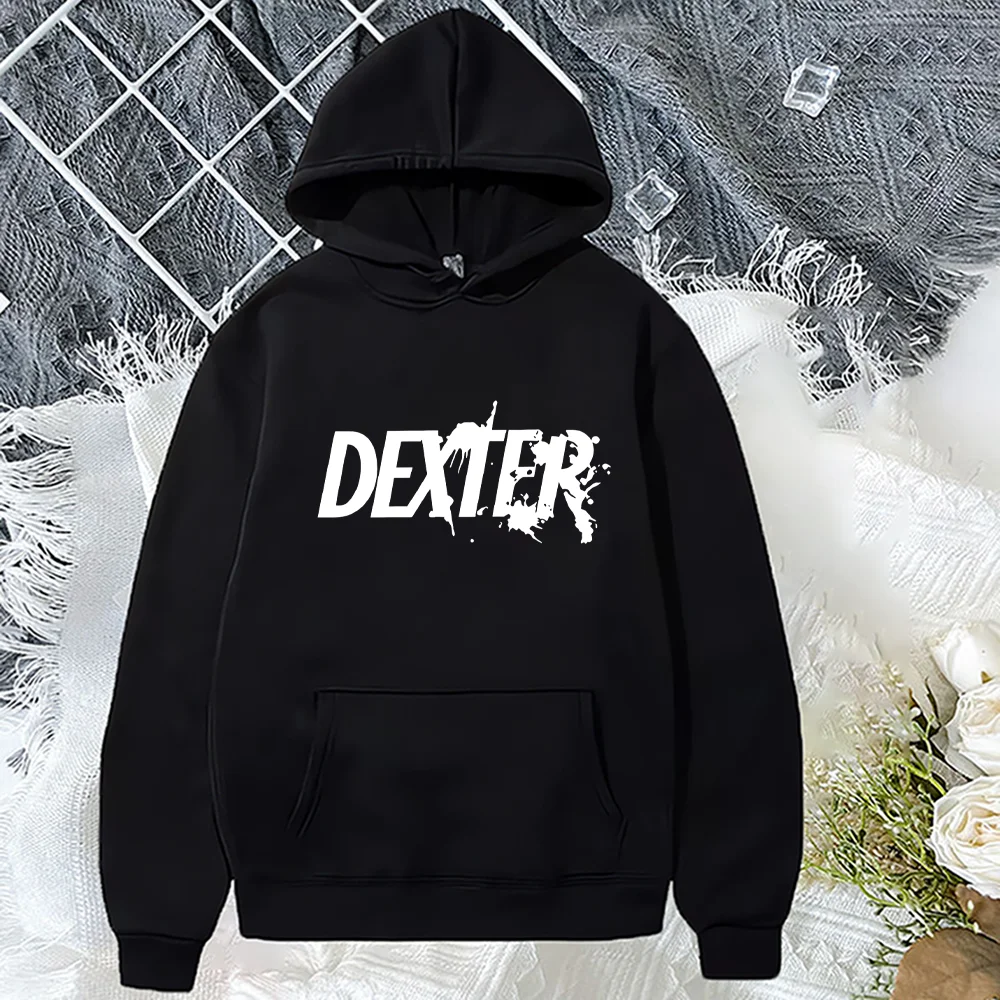 

TV Play Dexter Morgan Harry's Code Graphics Hoodie Men Women ' s harajuku fashion Sweatshirts Fleece vintage Long sleeve clothes