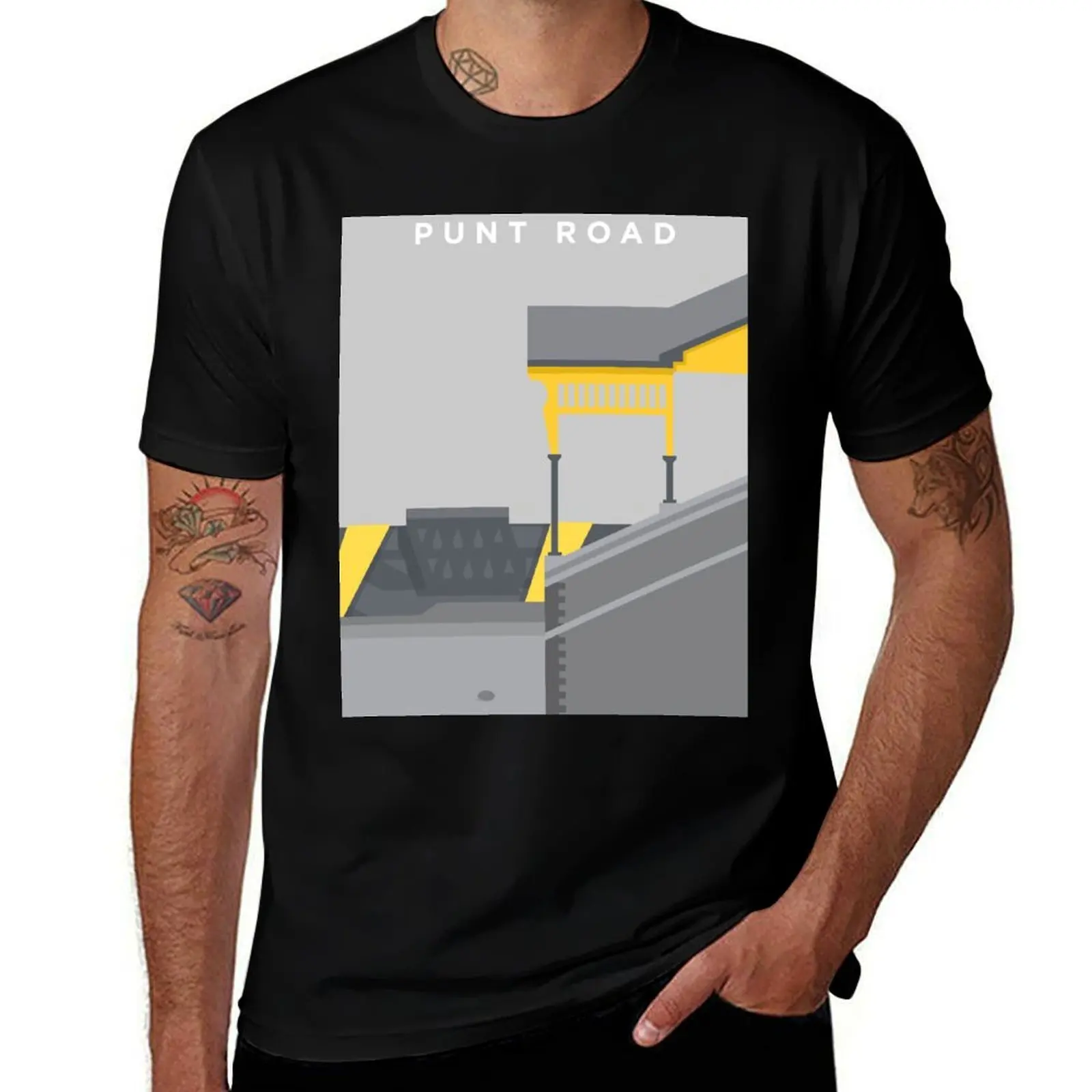 Punt Road - Two Tone T-Shirt Functional Casual Short Sleeve Tee T-Shirt