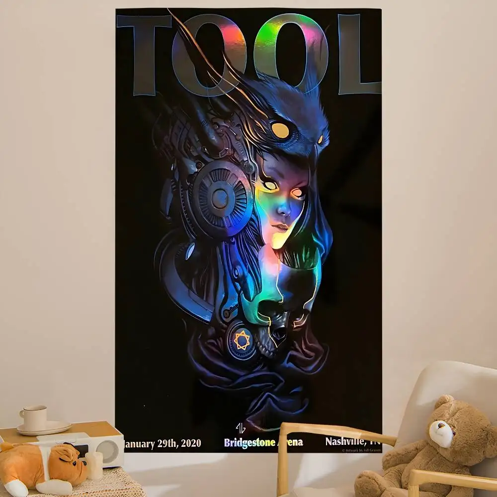 Singer T-Tool Band Hippie Wall Hanging Tapestries Art Science Fiction Room Home Decor Kawaii Room Decor