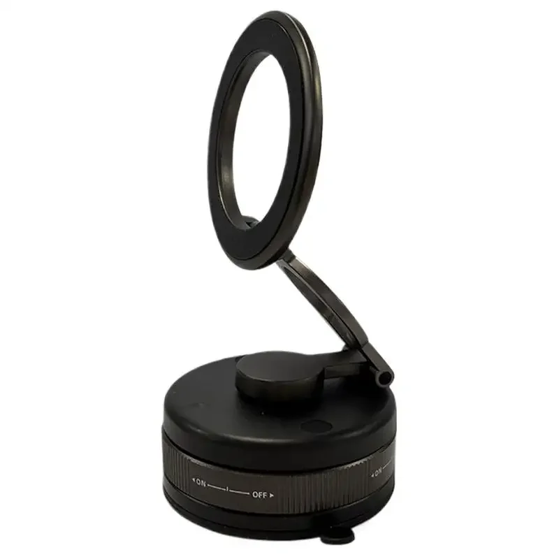 Magsafe 차량용 휴대폰 홀더용 흡입 컵 진공 자석 휴대폰 홀더 360 °   회전 및 접이식 휴대폰 홀더