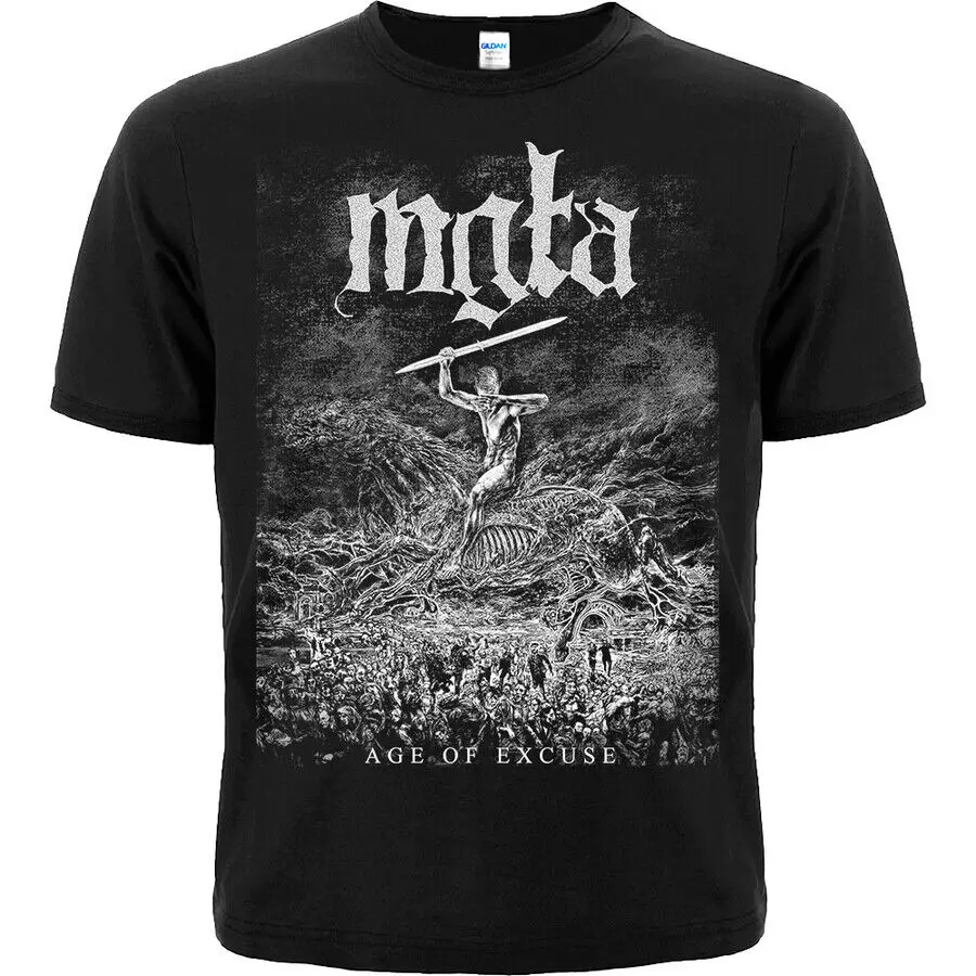 Mga-Idade da Desculpa Camiseta Preta