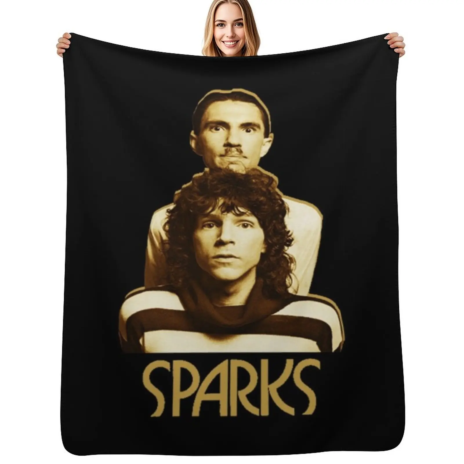 

Sparks Throw Blanket Luxury Brand Designers Shaggy manga Blankets
