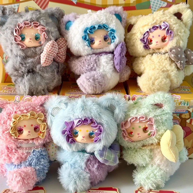 

Прекрасная Эмма Маленький Медвежонок, руководство по акций, слепая коробка, Эмма, виниловая плюшевая сумка-сюрприз, кукла-медведь, держатель для объятий, слепая коробка, игрушка в подарок