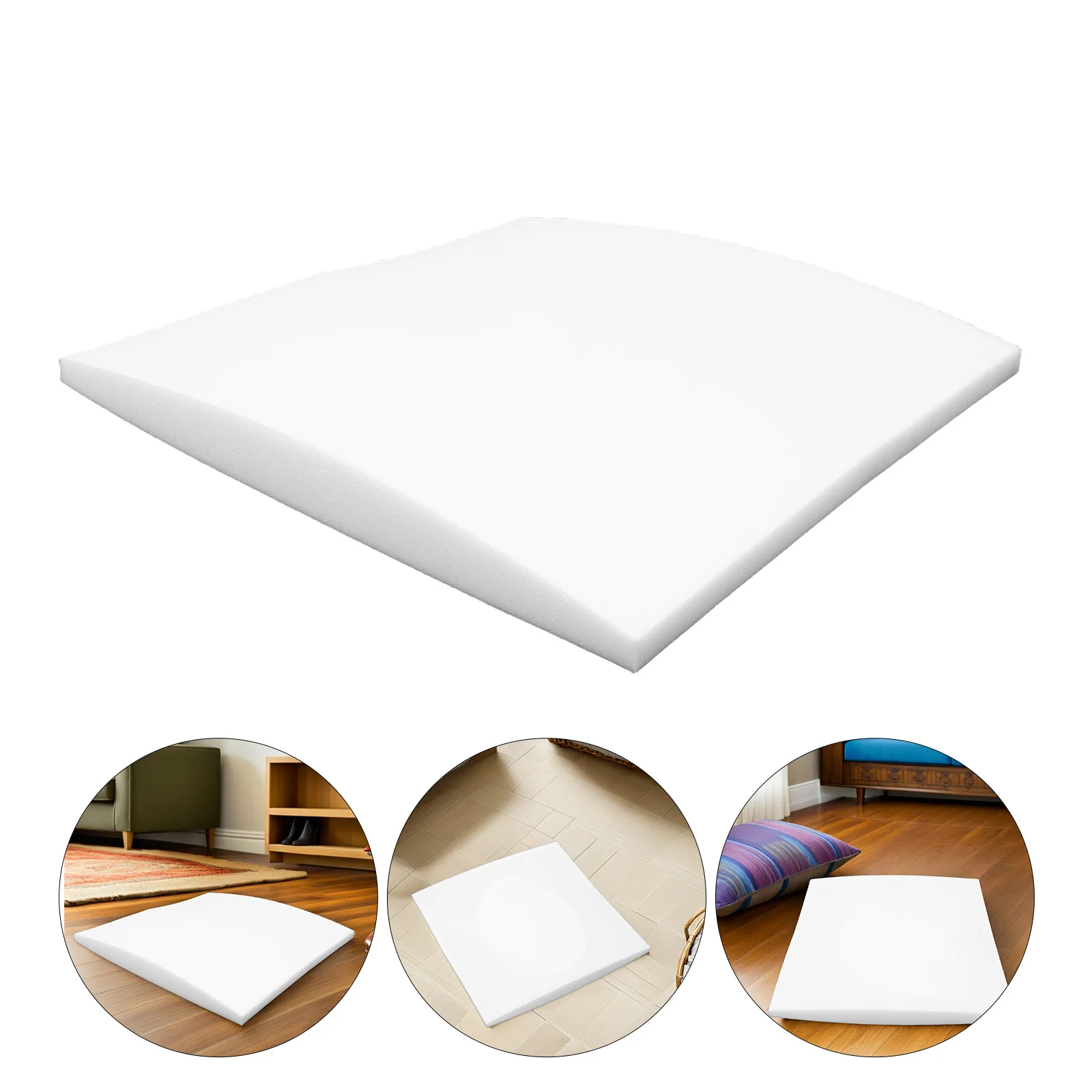 

20x20in Sofa Cushion Insert Firm Saggy Couch Support High Density Sagging Seat Pads Replacement for Home Office Sofa Seat