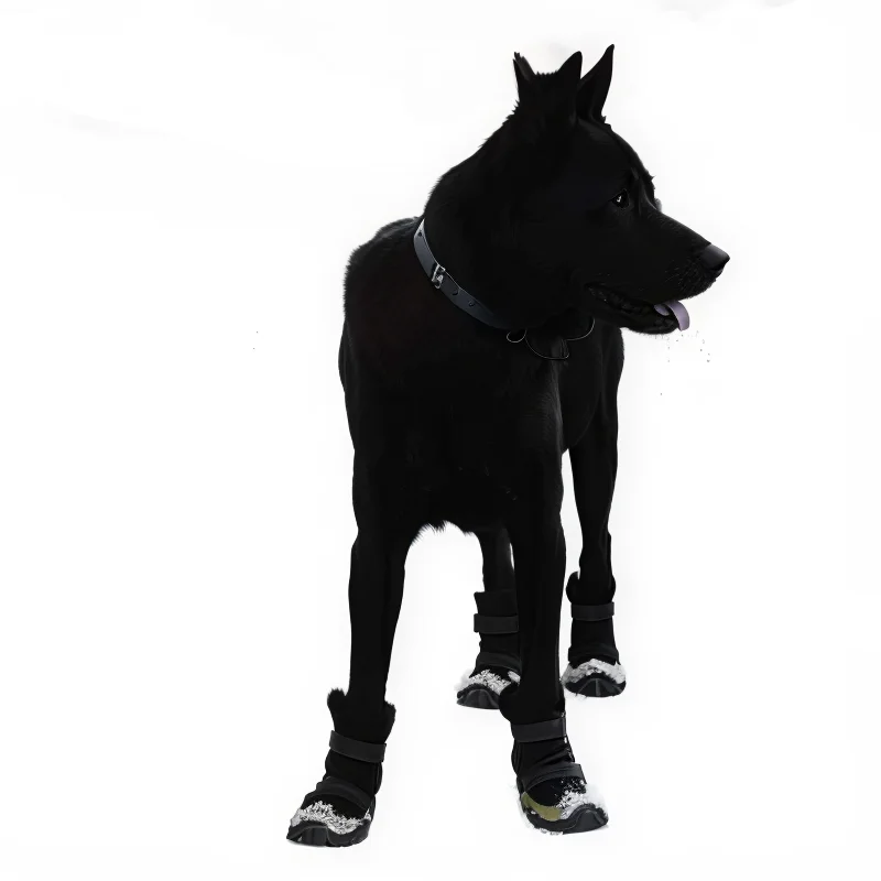 Dog Booties Paw Protector - 4 Buah Sepatu Bot Anjing Tahan