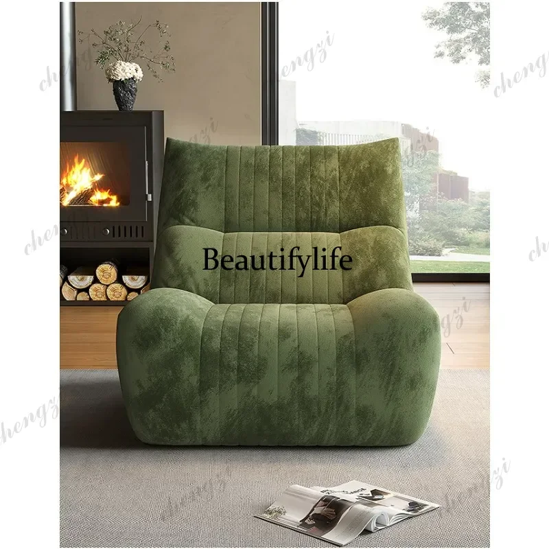Sofa lazy space designer living room recliner floor balcony chair