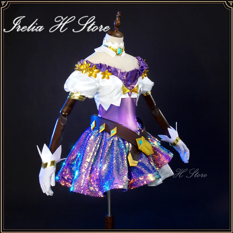 

Irelia H Store LOL Seraphine Cosplay Costume for women seraphine classical skin halloween game dress female high quality version