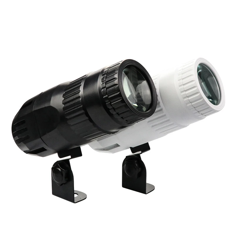 HS15W RGBW LED Pinspot شعاع الأضواء الخفيفة DJ ديسكو حفلة عطلة الرقص بار عيد الميلاد مرحلة الإضاءة تأثير مع جهاز التحكم عن بعد