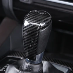 Car Gear Head Shift Knob Handle Cover Trim Stickers For Mazda 2 3 6 BM GJ Demio CX3 CX5 CX8 CX9 Axela 2014-2021 2022 Accessories