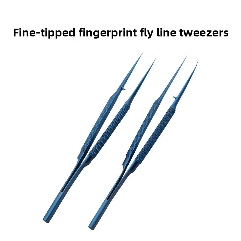 Titanium Alloy Anti-magnetic Tweezers for Electronic Repair, Professional ESD Forceps for Motherboard, PCB, SMD