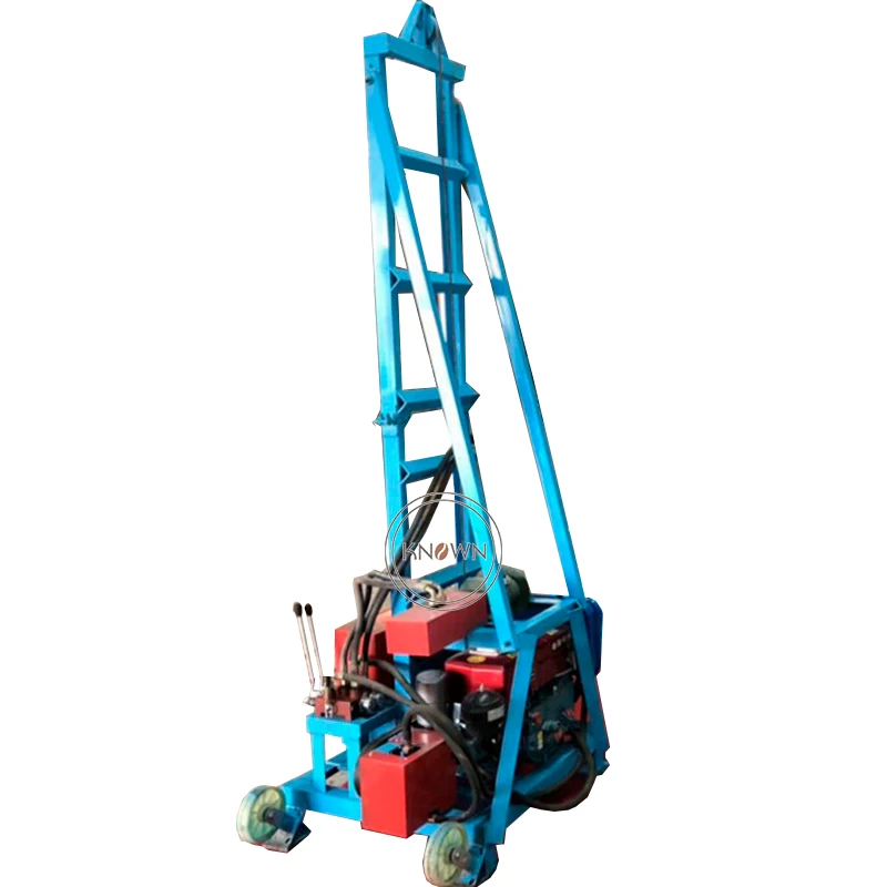 Machine to Drill Wells Concrete Diamond Core Drilling Machine 100m Borehole Drilling Equipment Diesel Engine