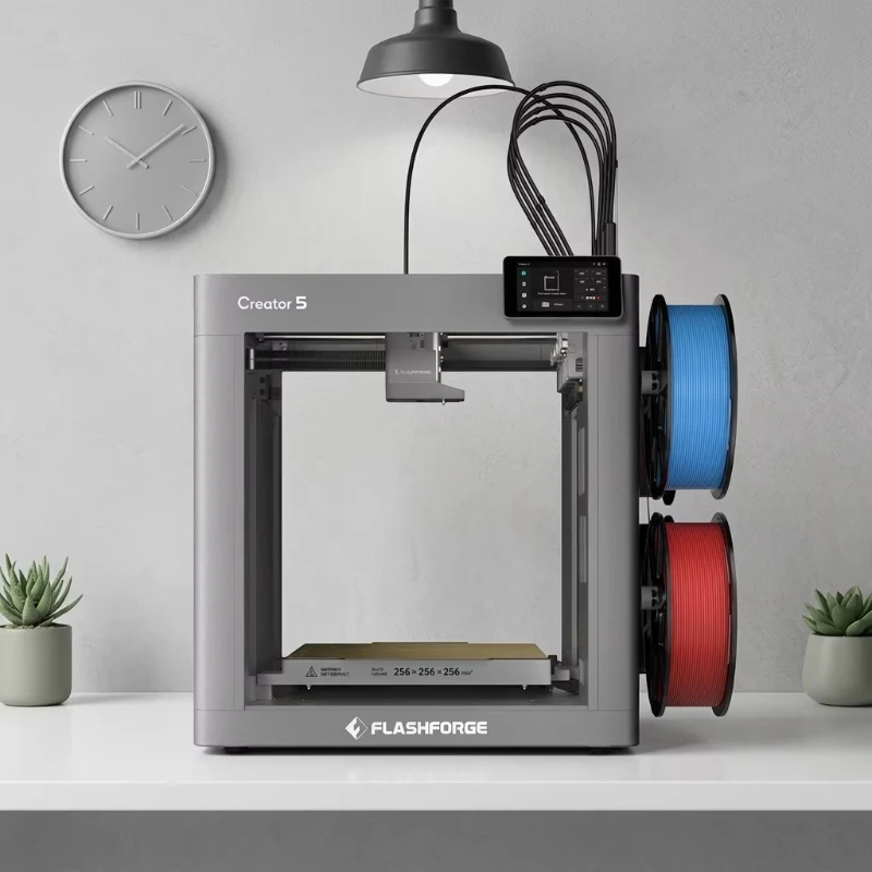 

Creator 5 3D Printer High-Speed Prototyping PLA 256x256x256mm Build Volume Auto Leveling Heated Bed