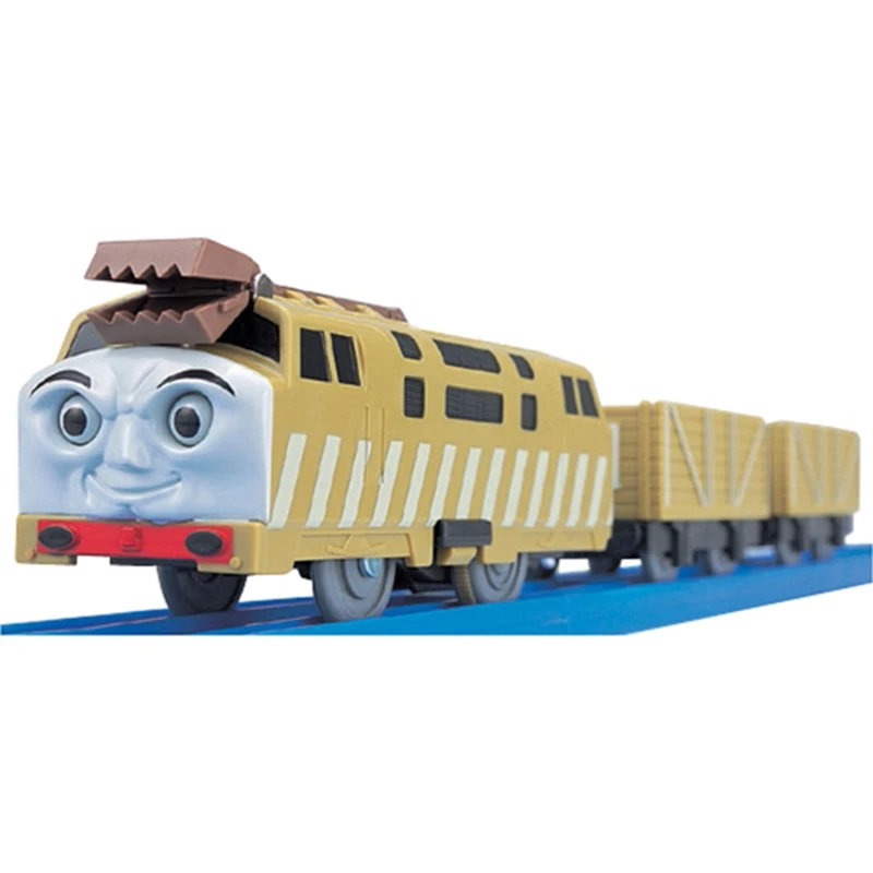 TAKARA TOMY Triebwagen Purolu Road Set Thomas und seine Freunde TS-09 Zug, Lernspielzeug für Kinder, ein Weihnachtsgeschenk für Freunde.