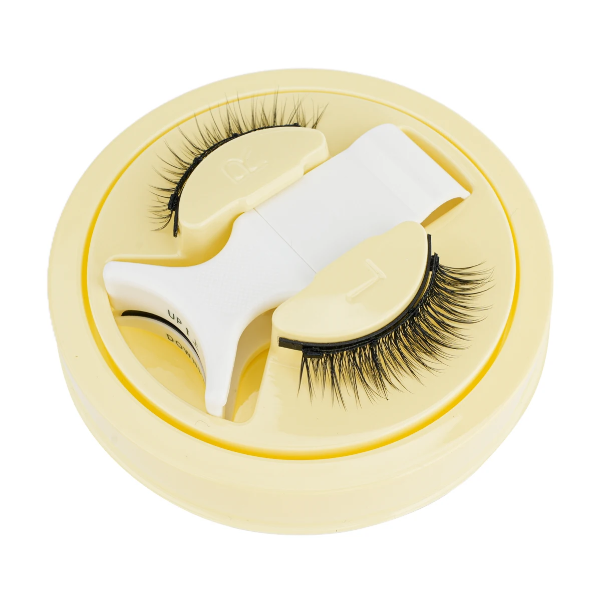 New 1 Pair Cat Eye Magnetic Eyelashes Set Natural Light Eyelash Extension Tools Reusable False Eye Lashes With Tweezers Makeup