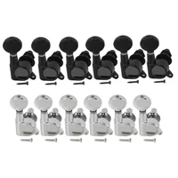 FLEOR 6 uds clavijas de afinación de cuerdas de guitarra eléctrica clavijas afinadores cabezales de máquina 6R /6L/3L3R elegir piezas de accesorios de guitarra