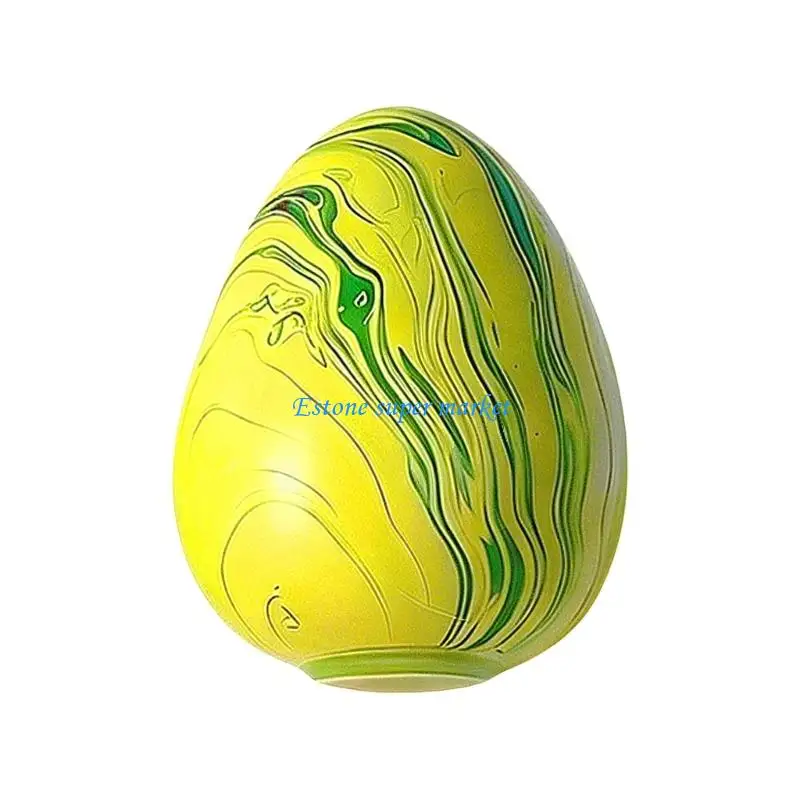 090B Eggs Slow Rebounding Hand Therapy Sensory Toy Non Toxic Portable Squeeze Relief For Students Adults Home Use