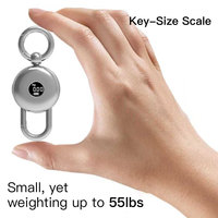 Mini Handheld LCD Scale Portable Electronic Scale 25KG Capacity Scale in Key Size 278mAh Rechargable Scale Long Duration Type-C