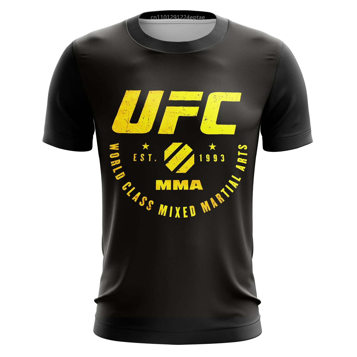 

UFC World Class Mixed Martial Arts 1993 Printed Souvenir Jersey Outdoor Running Shorts Sports T-shirts Breathable Training Tops