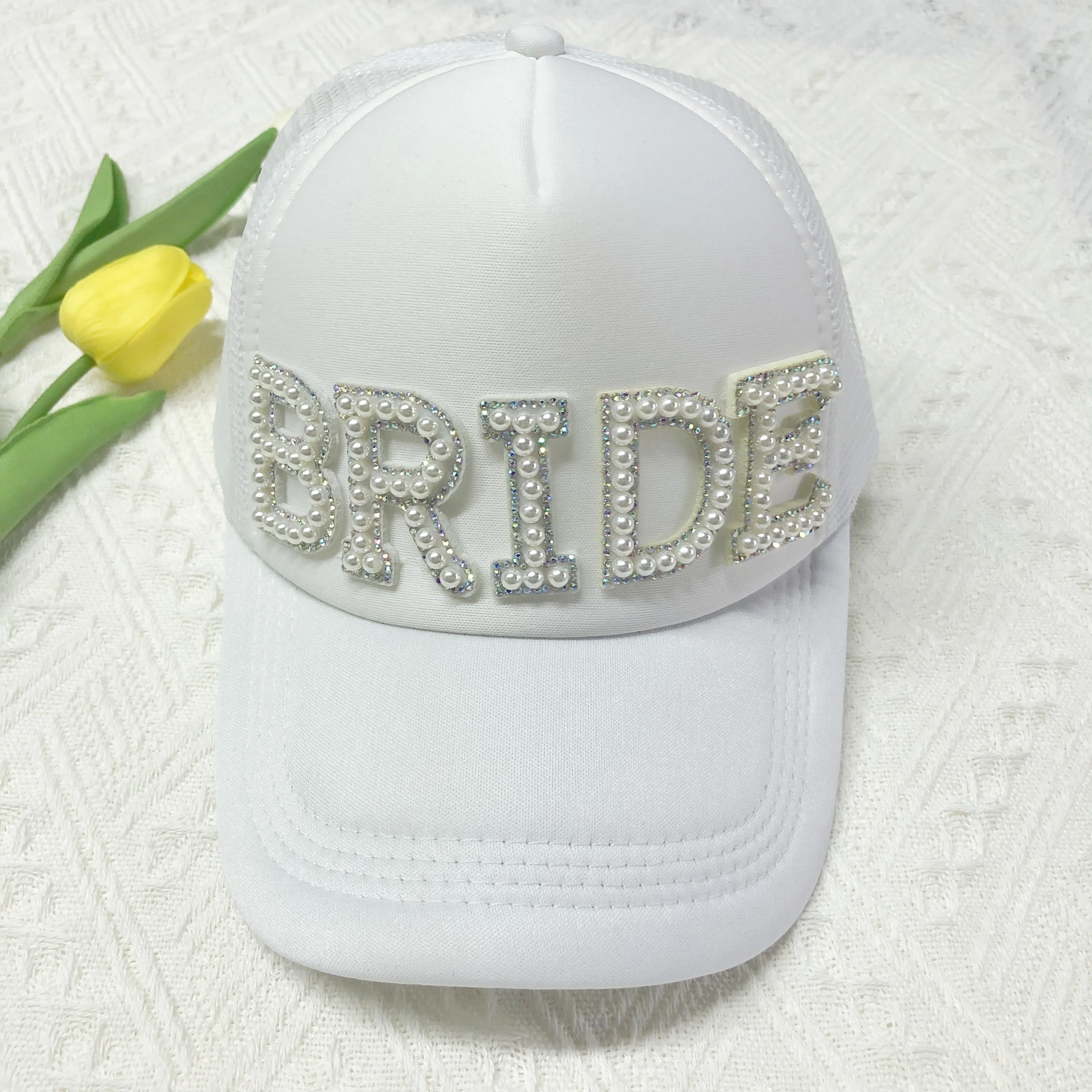 BRIDE/MRS Baseball cap Wedding decoration Bridal Shower Party supplies Honeymoon trip hat Creative wedding gifts