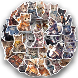 50 Stuks Schattige Katten Stickers Grappige Beroemde Kat Meme Catoon Decal Diy Graffiti Sticker Speelgoed Voor Notebook Telefoon Telefoon Koelkast Fiets Auto