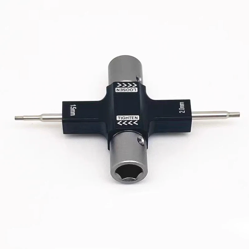 M5 Quad Wrench with Built in One Way Bearing Tool 1.5mm/2mm screwdriver Release Propeller Brushless Motor For RC FPV Drone gallery 2