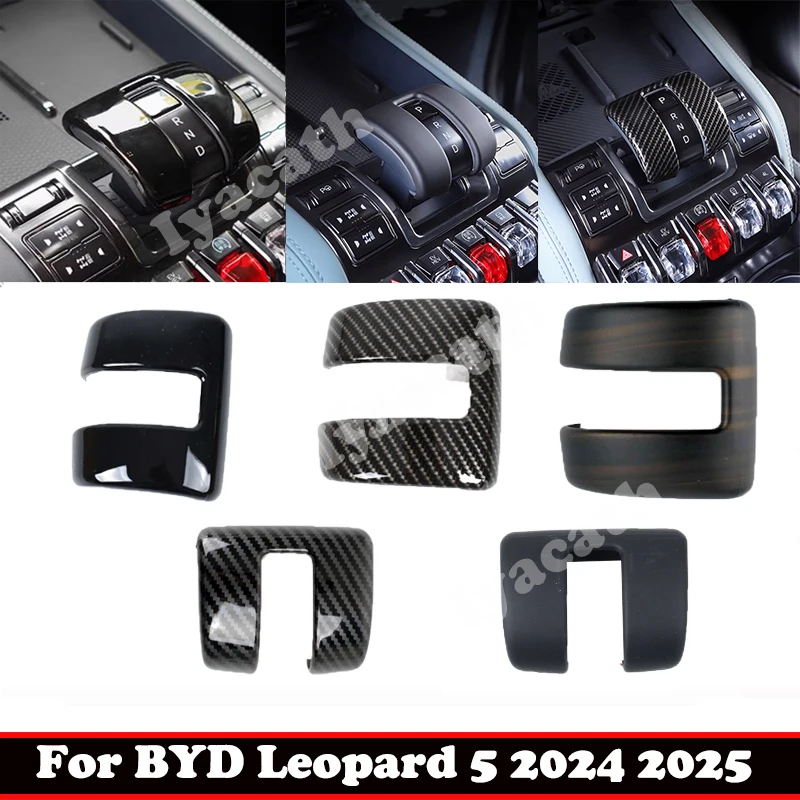 For Byd Leopard5 Leopard 5 Leopard8 Leopard 8 2023 2024 2025 Interior Car Gear Shift Knob Cover Gear Head Lever Set Cover