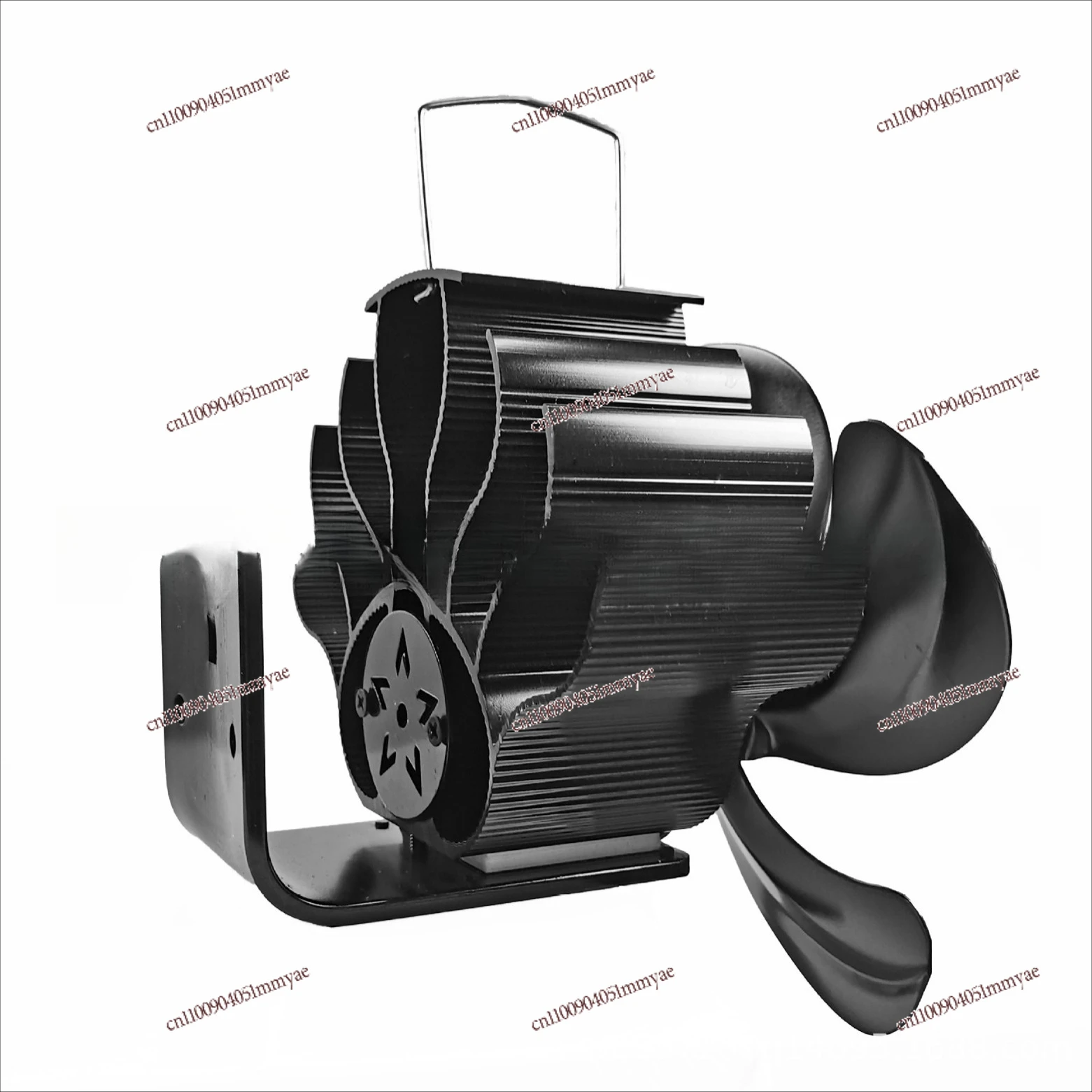 مدخنة نوع المفاجئة على الموقد مروحة موقد الحرارية مروحة التجارة الإلكترونية كبيرة 5 شفرات #4