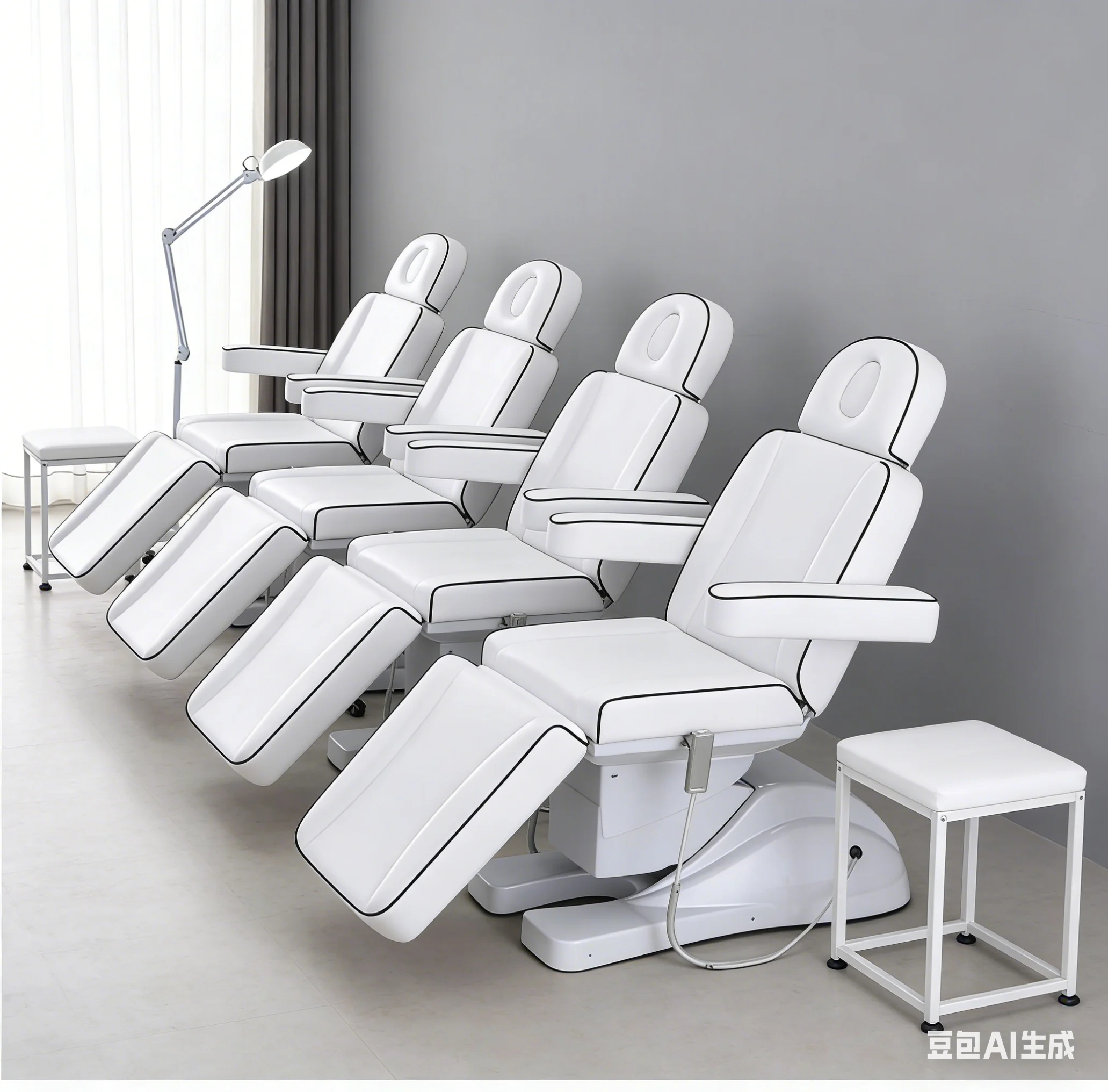 2026 Electric Beauty Bed For Salon Special Automatic Lifting High-End Medical Micro Plastic Injection Dental Bed-Q