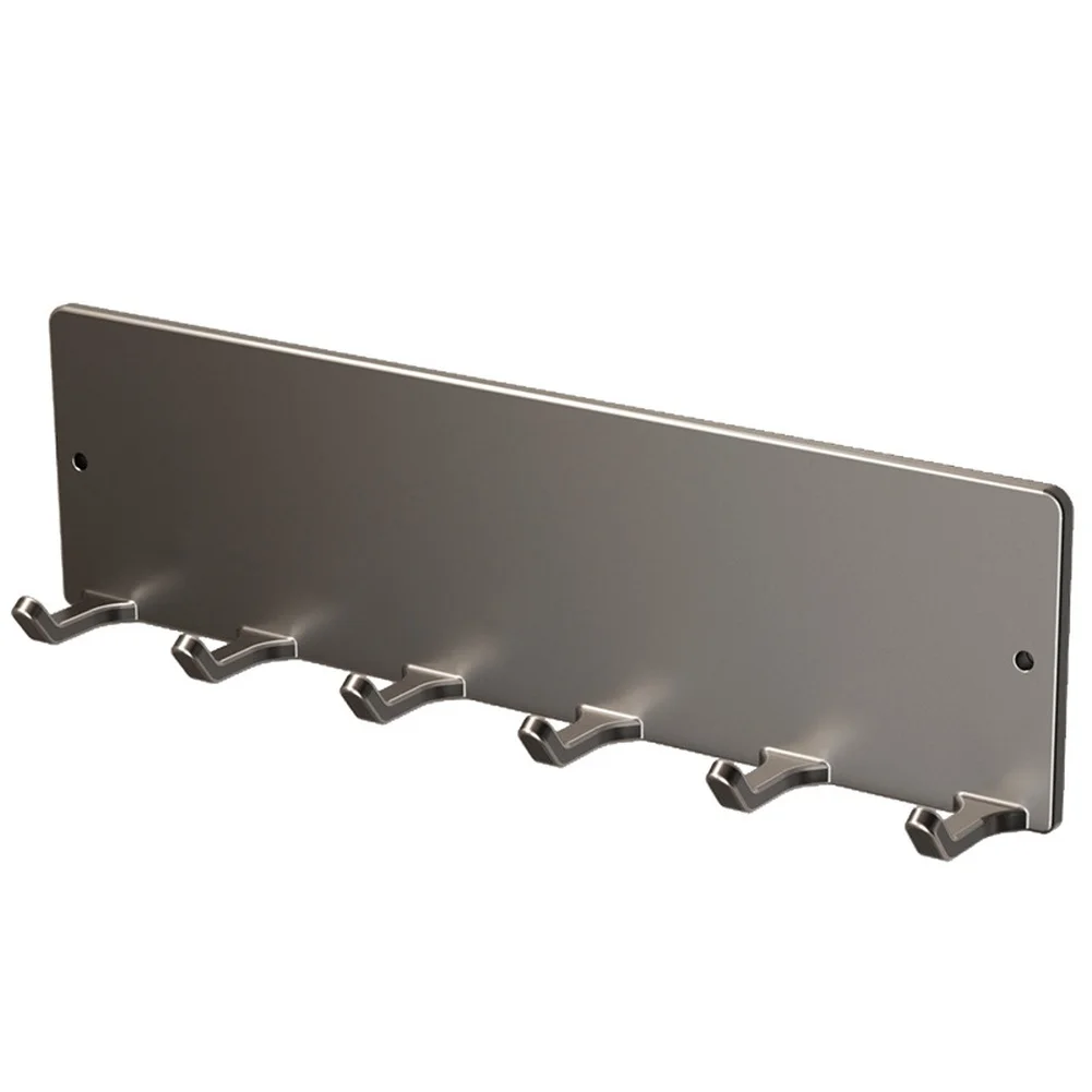 For Refrigerator Magnetic Hook Kitchen Storage Gunmetal Magnetic Hook Strong Magnetic Attachment Rust-resistant Carbon Steel