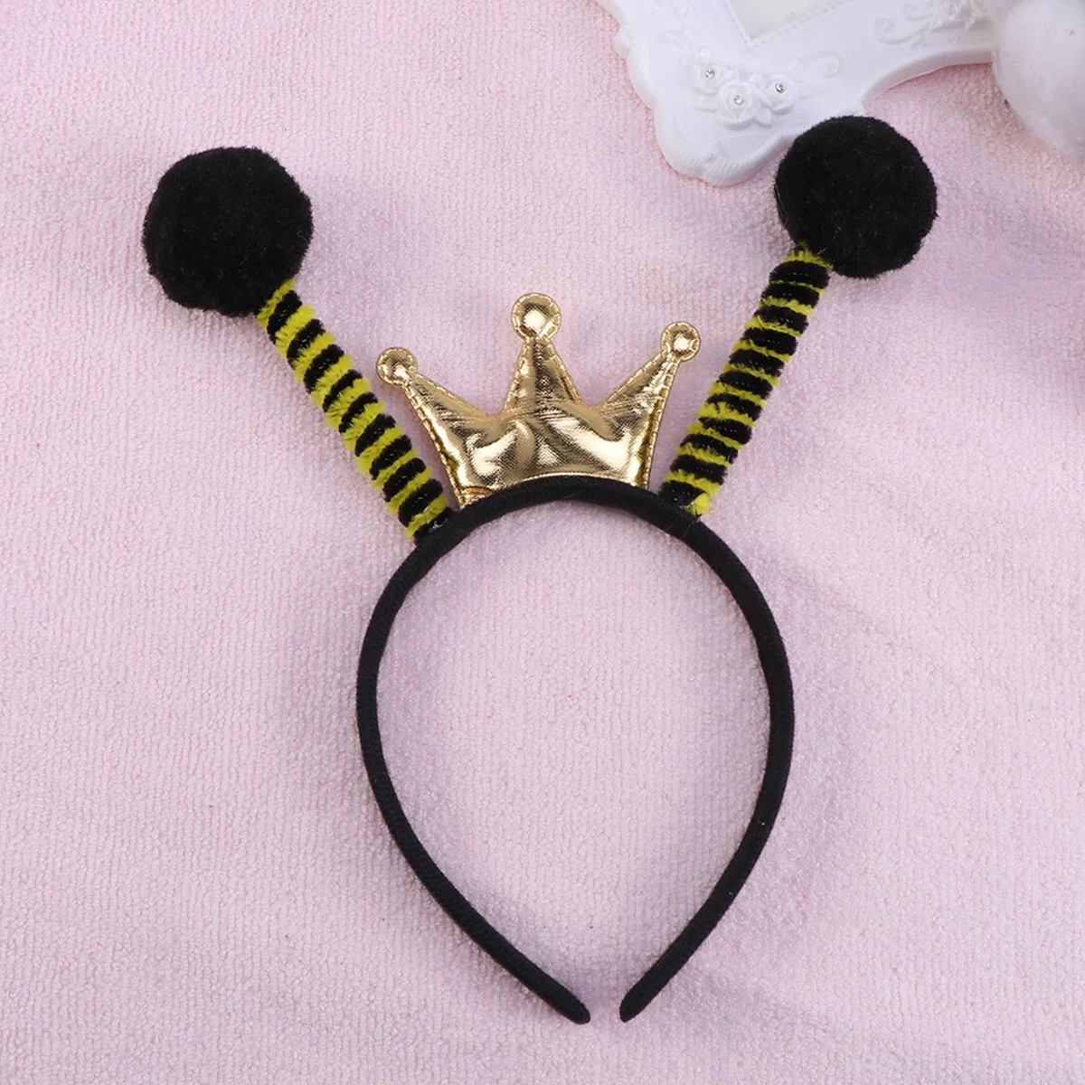 

Alien Headbands Ant Bee Party Favors Costume for Girls Halloween Decorations Antenna Ball Hair Dress Headwear