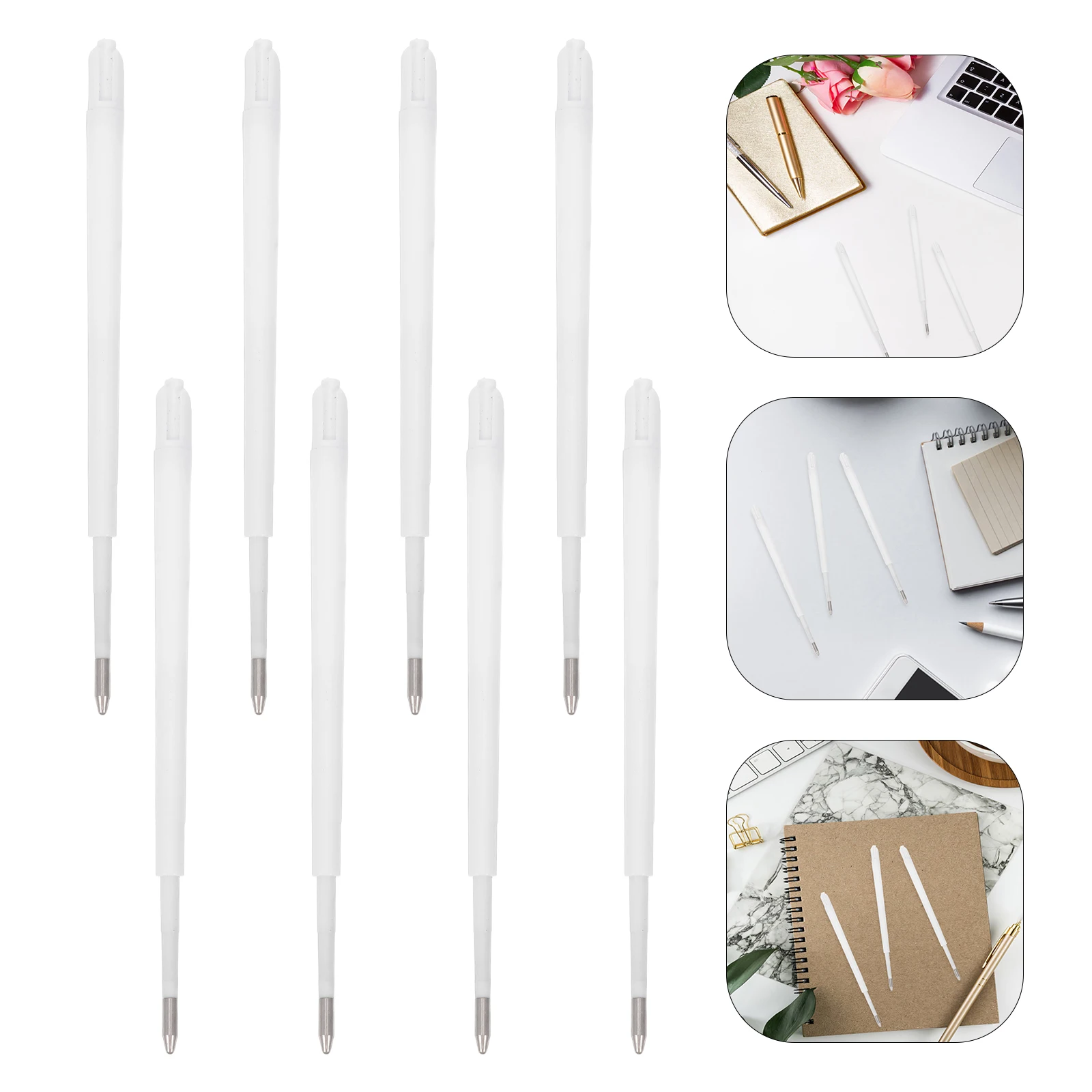 

Сменный блок для ручек с бисером, шариковая ручка, черные гелевые чернила, сменный щелчок для рисования офисных принадлежностей