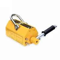 300KG 400kg 500KG 1000 kg 1T 2 Ton Manual Handle Permanent Magnetic Lifter Magnet Lifting Tool for Metal Sheet Steel Bar