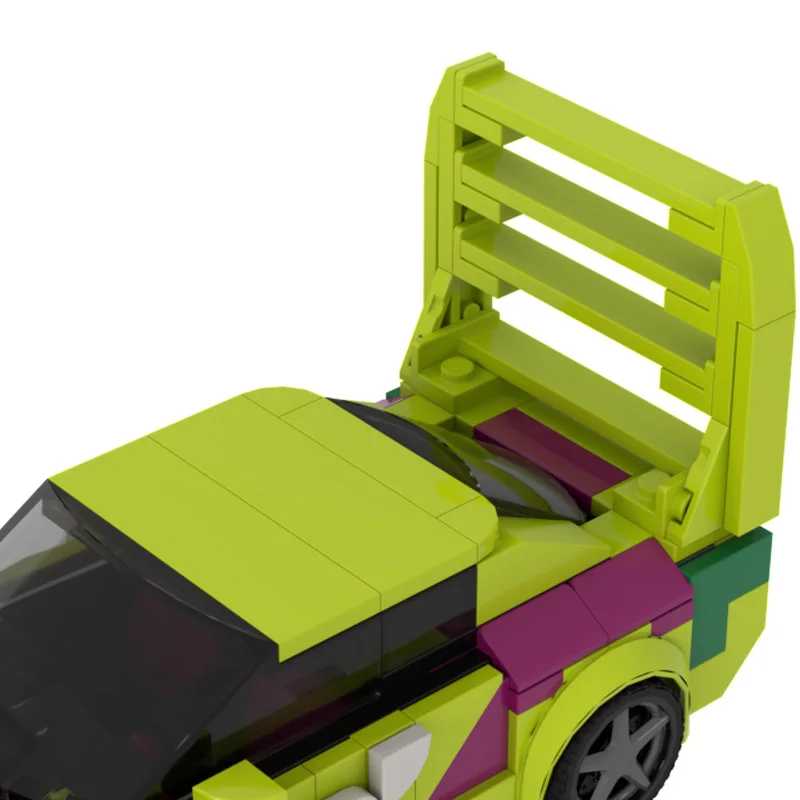 338 PCS Auto Da Corsa Nissan Skyline GT-R R34 MOC Personalizza Modulare Building Block Tecnologia Design Per Bambini FAI DA TE Giocattolo di Festa Regali