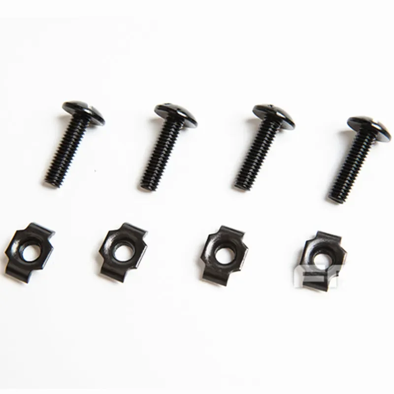 Tactical Helmet Rail Screws Set, Helmet Strap Fixed Screws Bolts And Nuts, Helmet Accessories