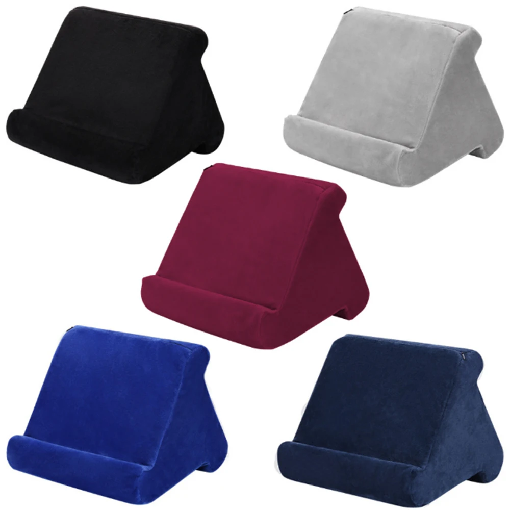 Sponge Pillow Tablet Stand for Bed – Multifunctional Holder Compatible with iPad/Samsung/Huawei, Comfort Viewing & Reading