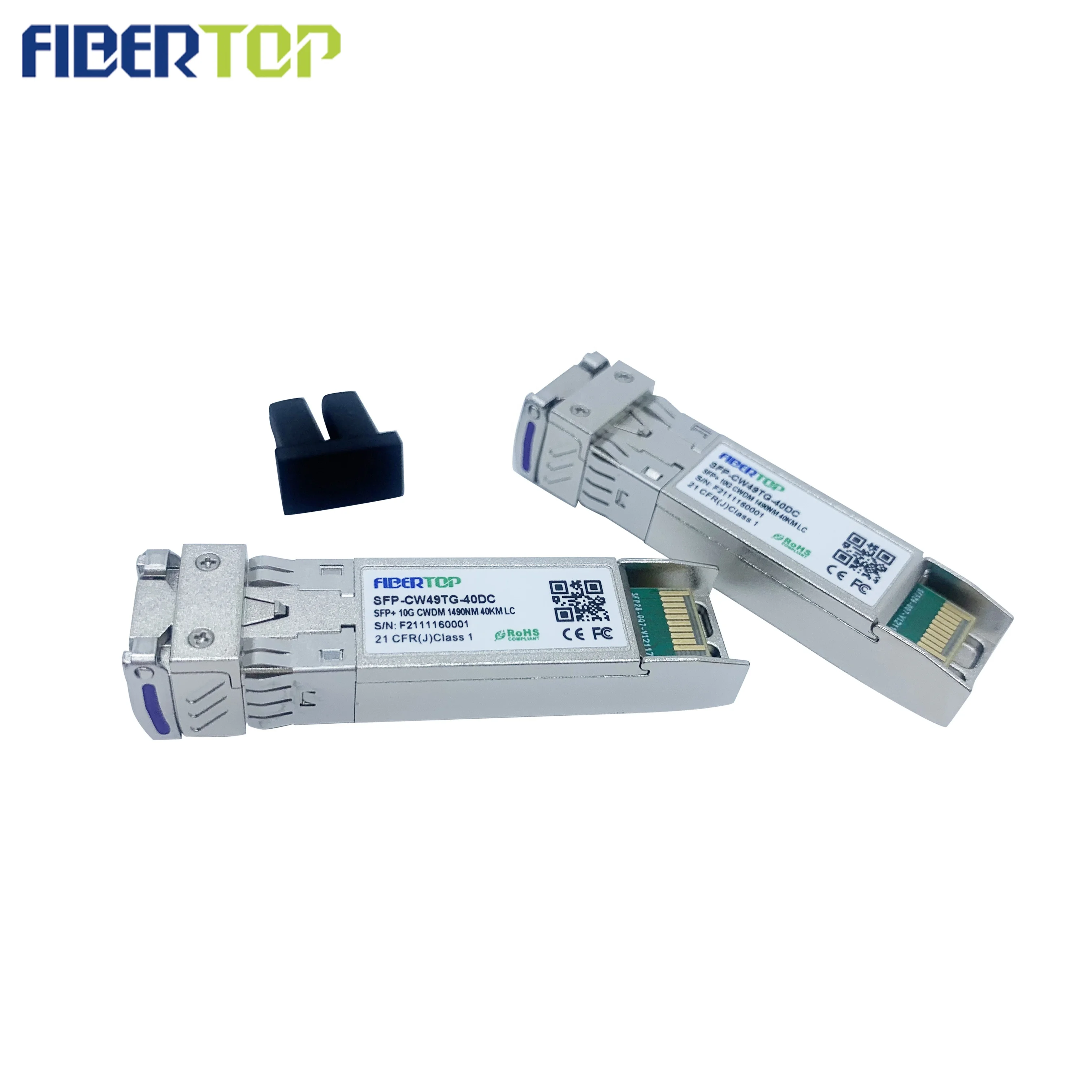 FIBERTOP sfp+ ethernet module best used in networking 10g sfp+ max speed cwdm optical transceiver