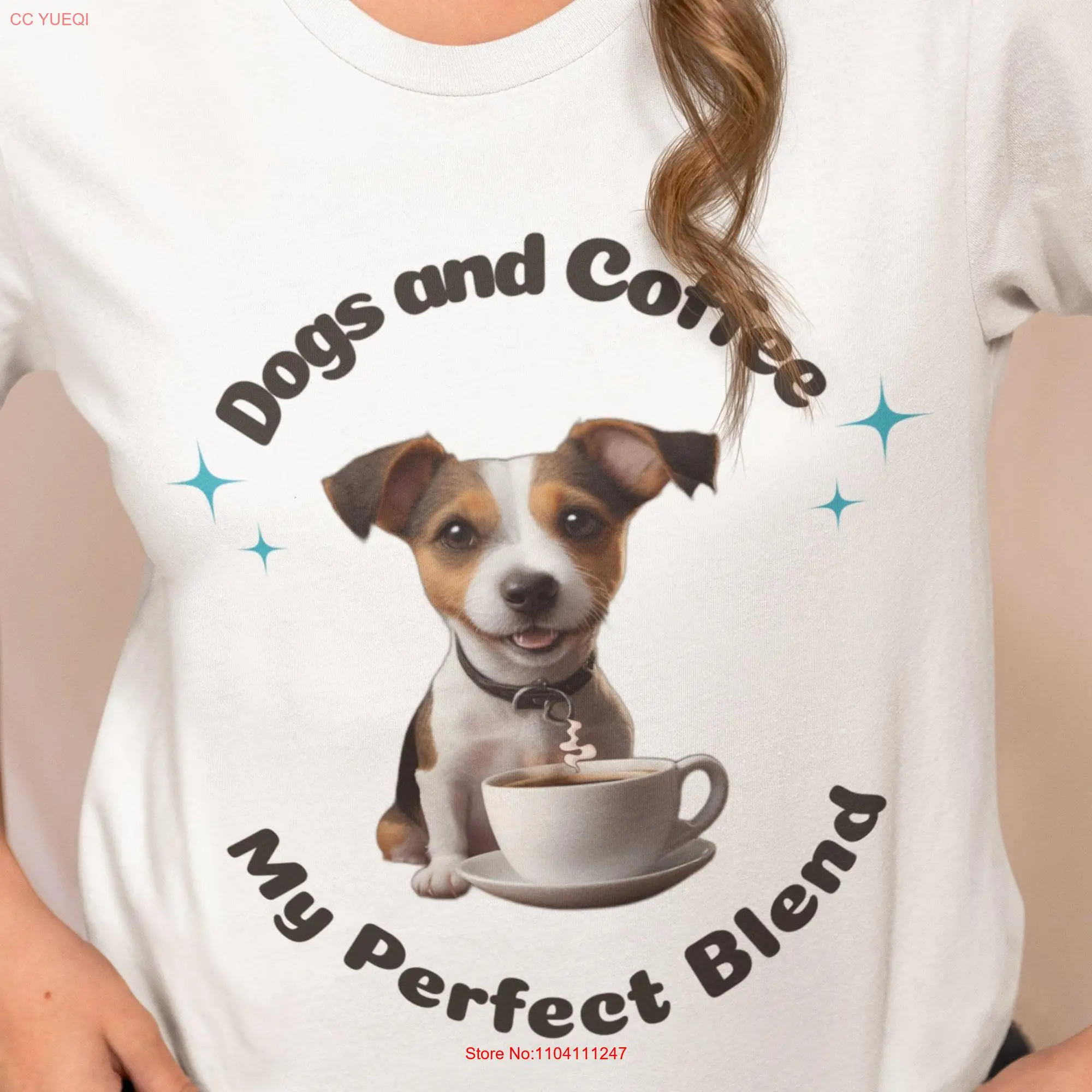 Футболка с длинным или коротким рукавом Jack Russel Coffee