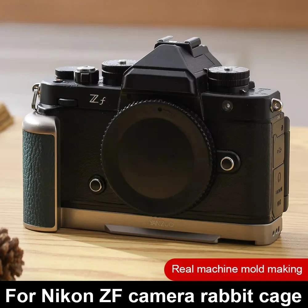 Quick Release Rabbit Cage ZF Camera Modular Cage with Aka Plate Kit for Nikon ZF Aluminum Stabilizer Protective Frame